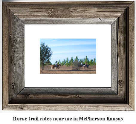 horse trail rides near me in McPherson, Kansas